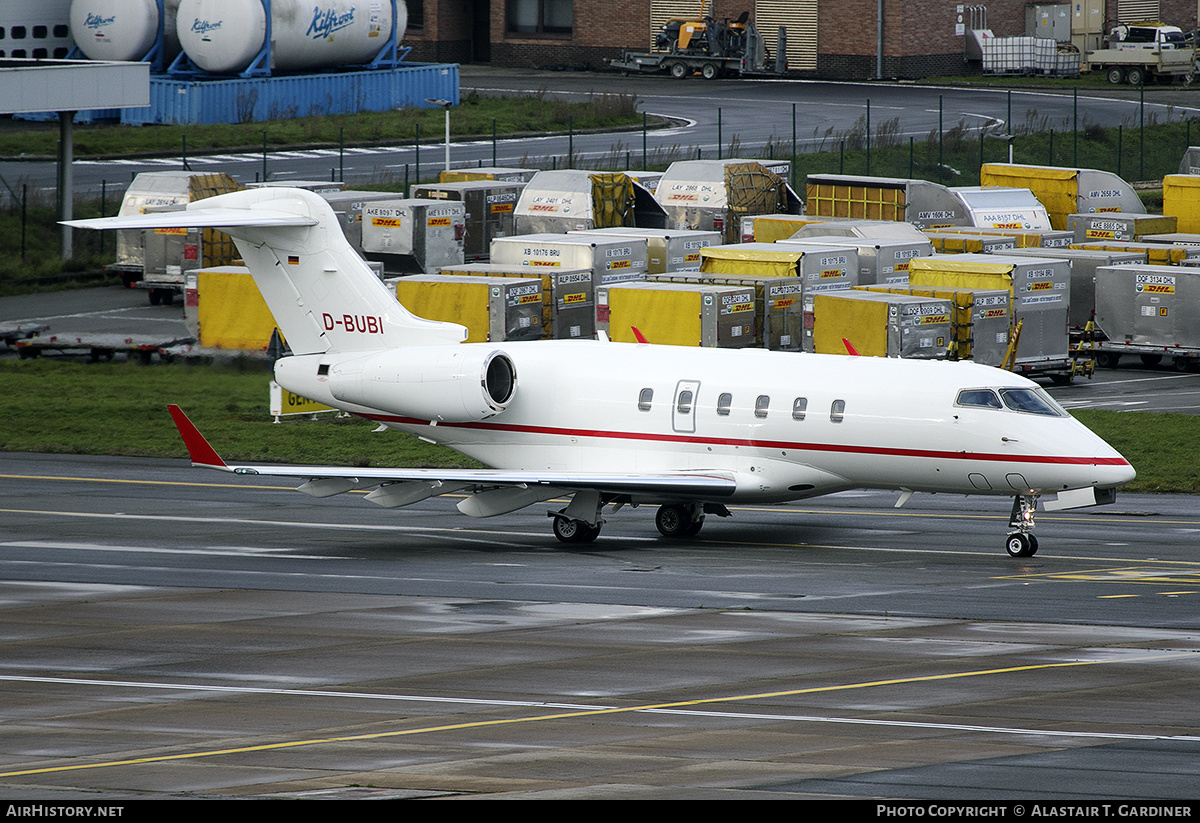 Aircraft Photo of D-BUBI | Bombardier Challenger 300 (BD-100-1A10) | AirHistory.net #544148