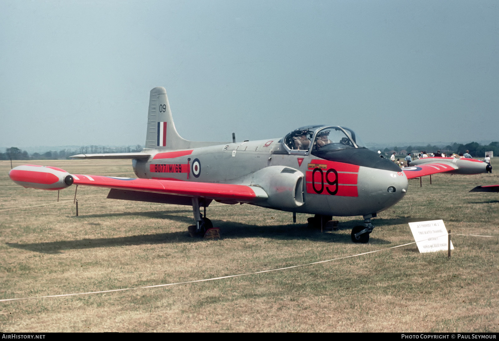Aircraft Photo of 8077/M/69 | Hunting P.84 Jet Provost T3 | UK - Air Force | AirHistory.net #544153