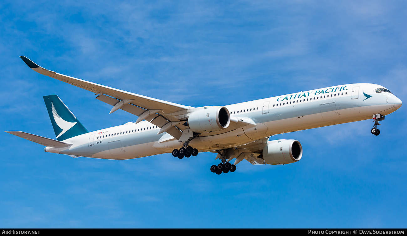 Aircraft Photo of B-LXP | Airbus A350-1041 | Cathay Pacific Airways | AirHistory.net #544155