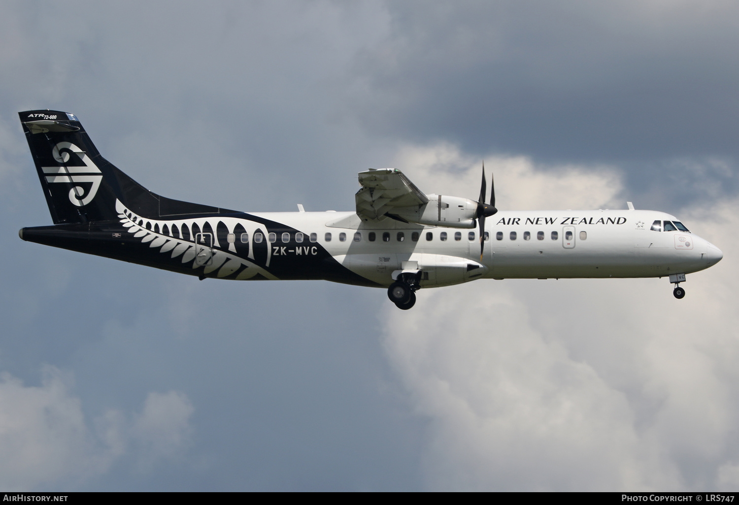 Aircraft Photo of ZK-MVC | ATR ATR-72-600 (ATR-72-212A) | Air New Zealand | AirHistory.net #544161