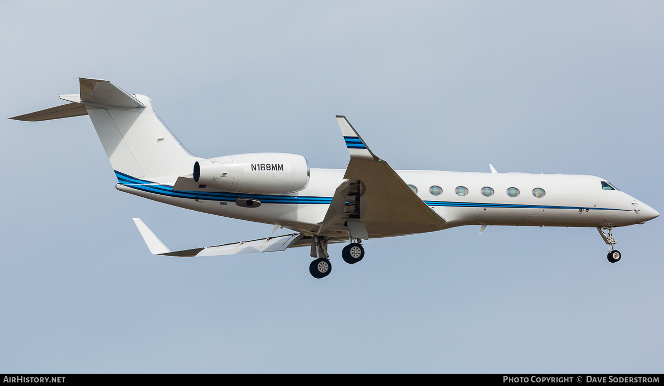 Aircraft Photo of N168MM | Gulfstream Aerospace G-V-SP Gulfstream G550 | AirHistory.net #544162