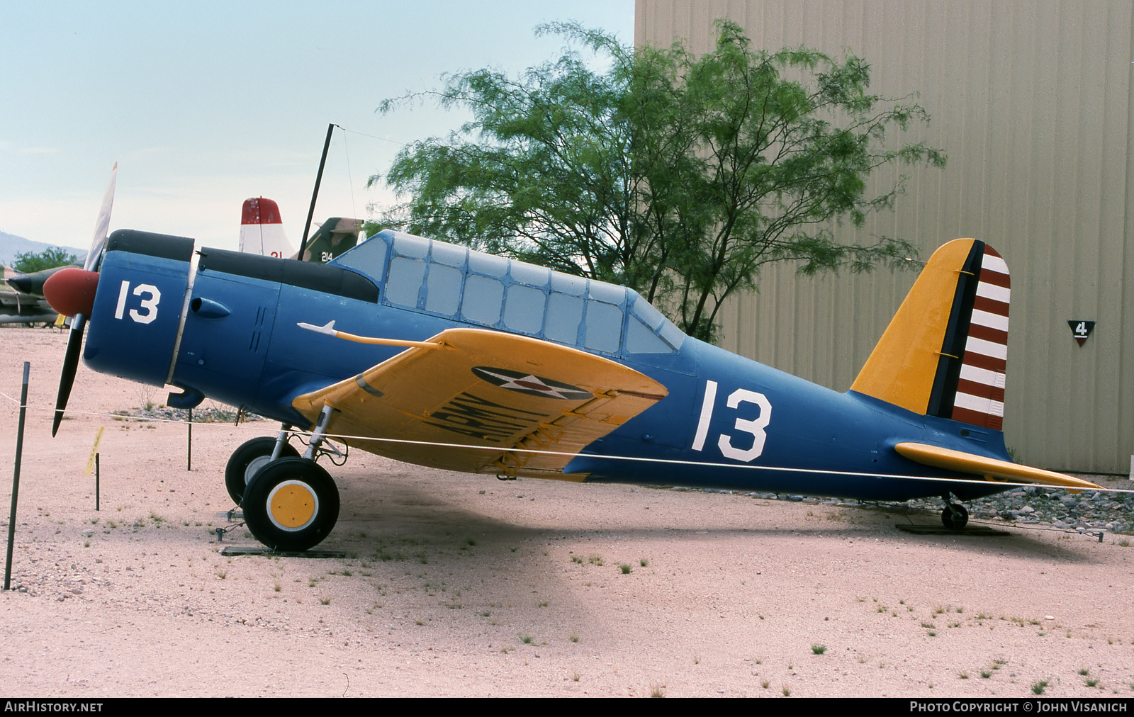 Aircraft Photo of 42-42353 | Vultee BT-13A Valiant | USA - Air Force | AirHistory.net #544164