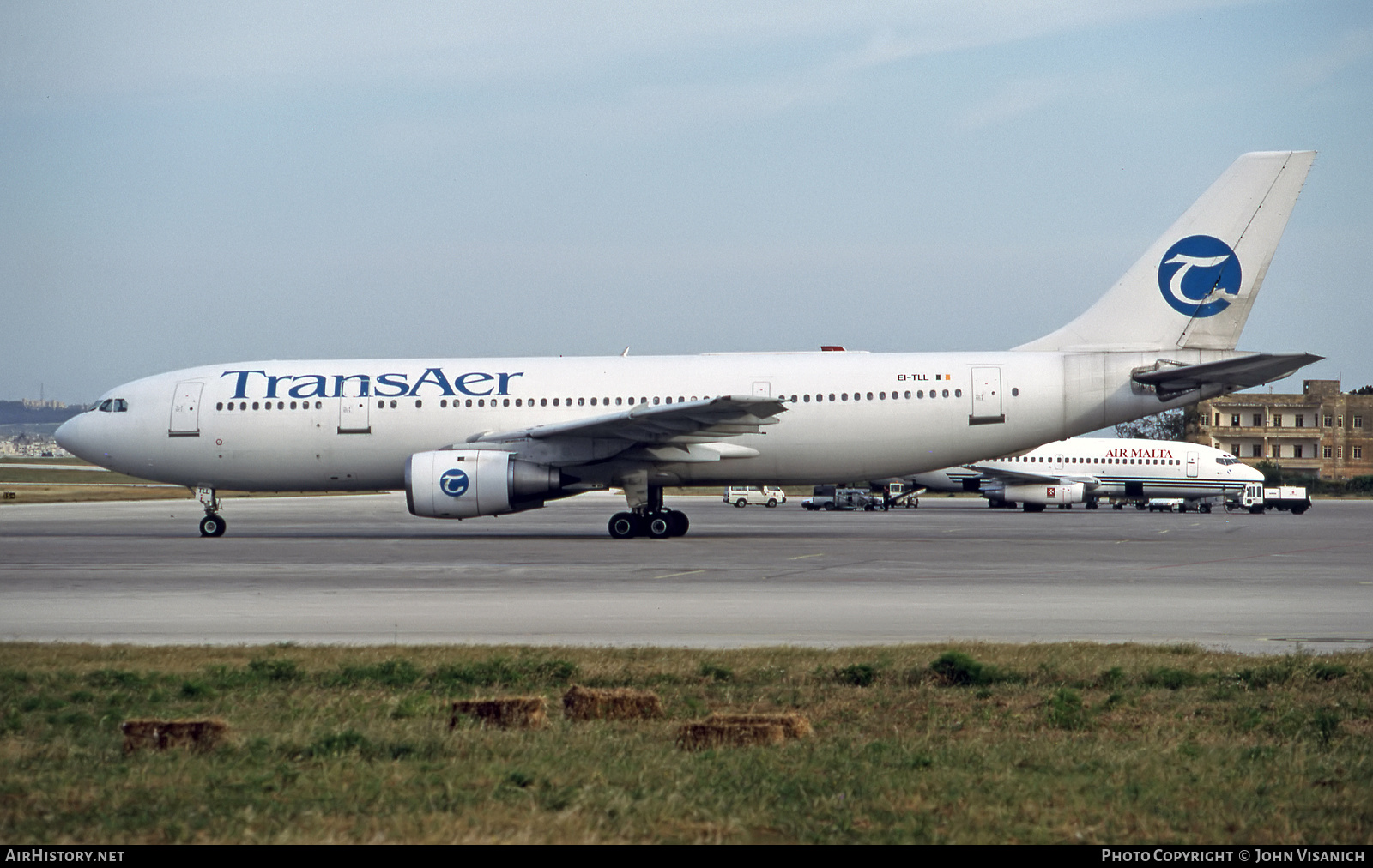 Aircraft Photo of EI-TLL | Airbus A300B4-203 | TransAer International Airlines | AirHistory.net #544167