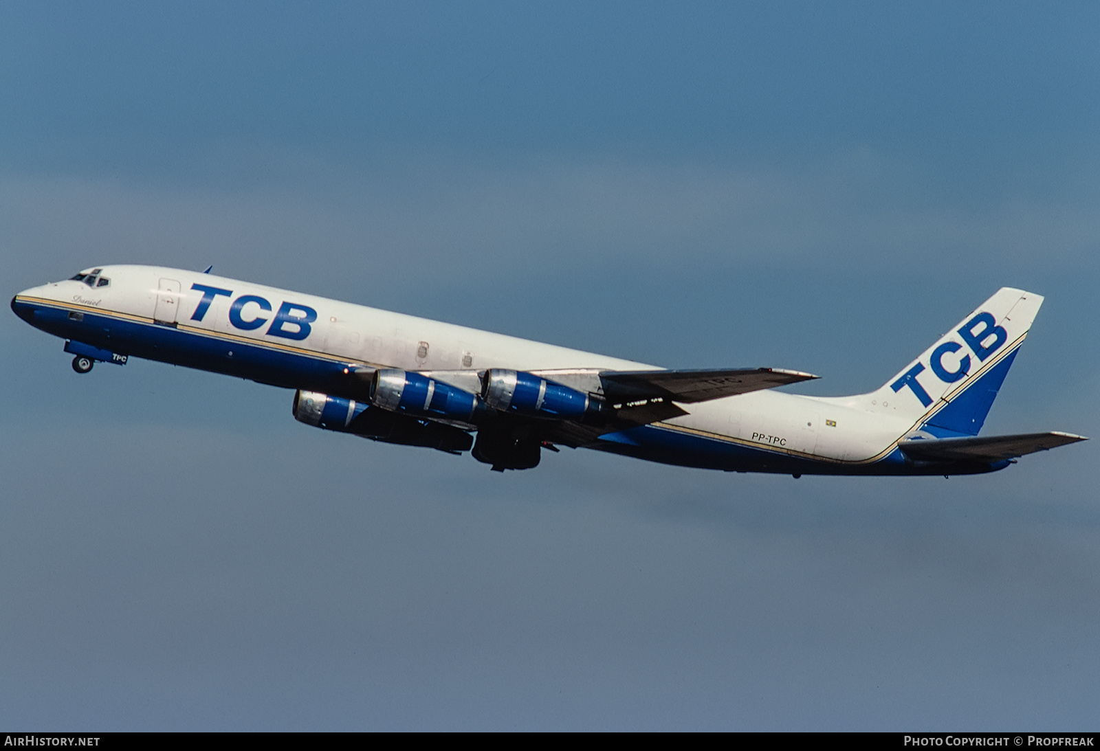 Aircraft Photo of PP-TPC | Douglas DC-8-52(F) | TCB - Transportes Charter do Brasil | AirHistory.net #544170