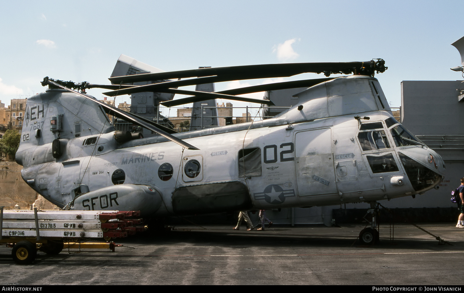 Aircraft Photo of 157687 / 7687 | Boeing Vertol CH-46E Sea Knight | USA - Marines | AirHistory.net #544176