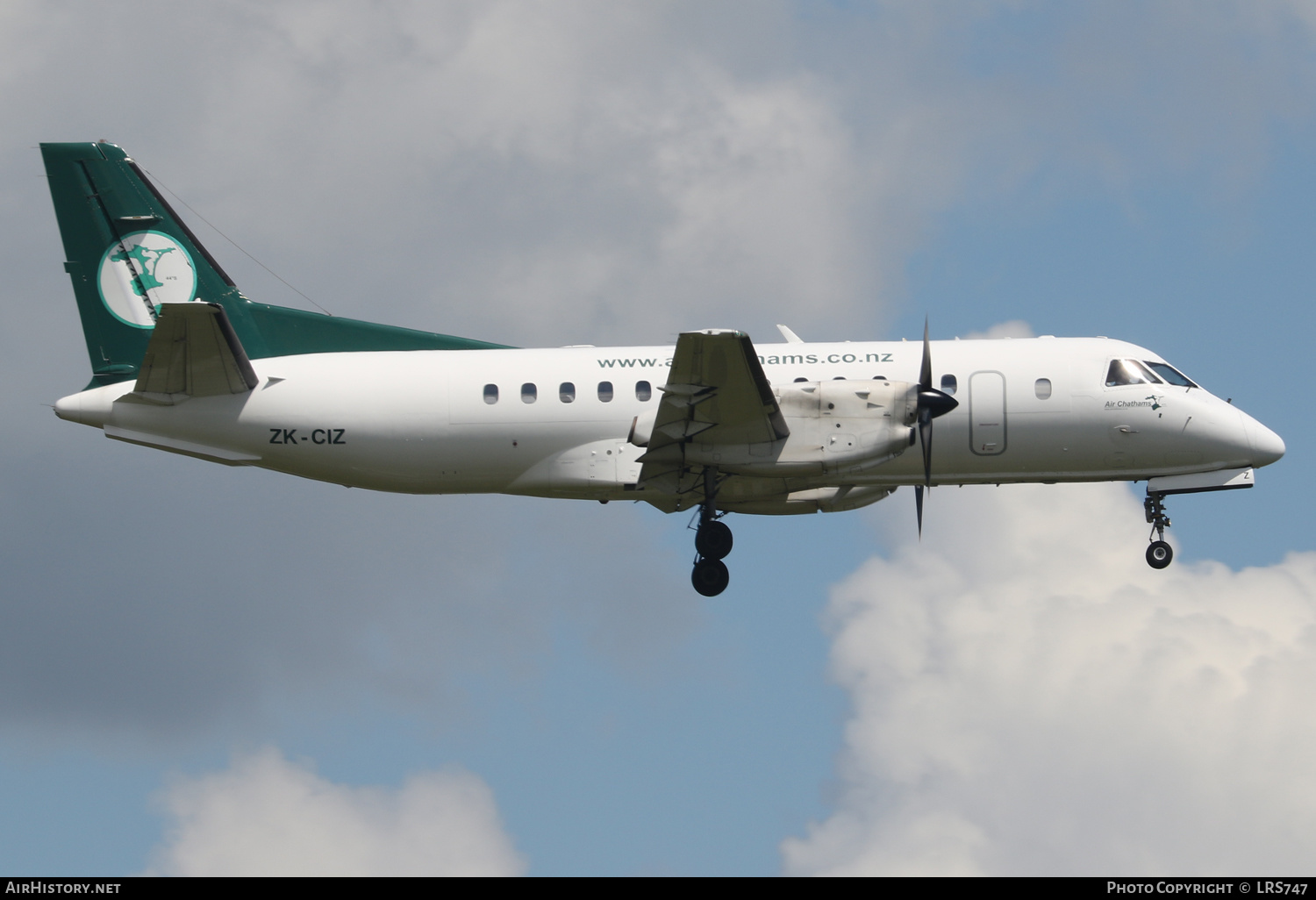 Aircraft Photo of ZK-CIZ | Saab 340B | Air Chathams | AirHistory.net #544182