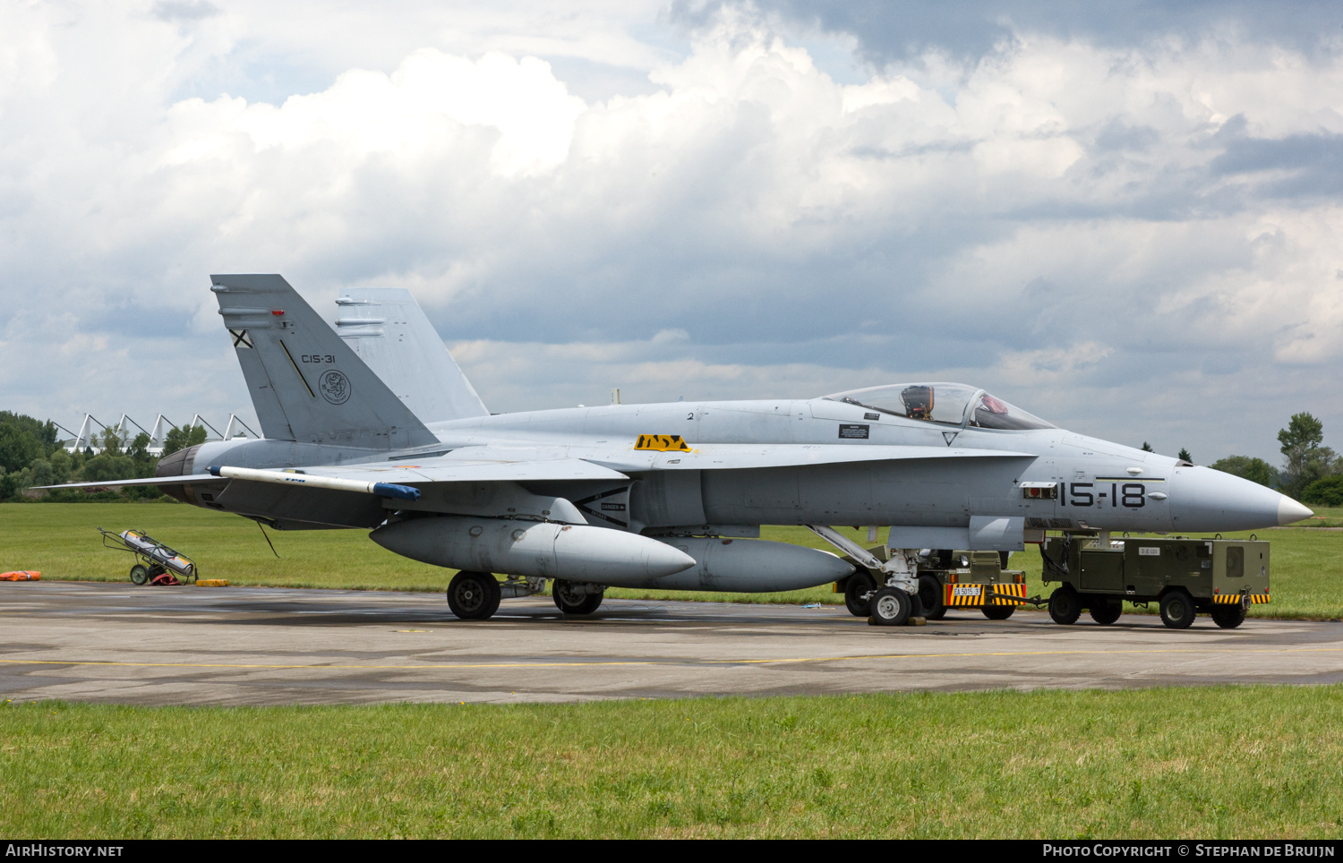 Aircraft Photo of C15-31 | McDonnell Douglas EF-18M Hornet | Spain - Air Force | AirHistory.net #544189