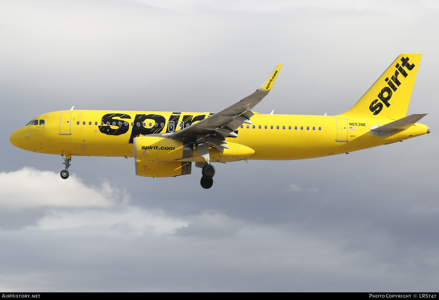 Aircraft Photo of N653NK | Airbus A320-232 | Spirit Airlines | AirHistory.net #544192