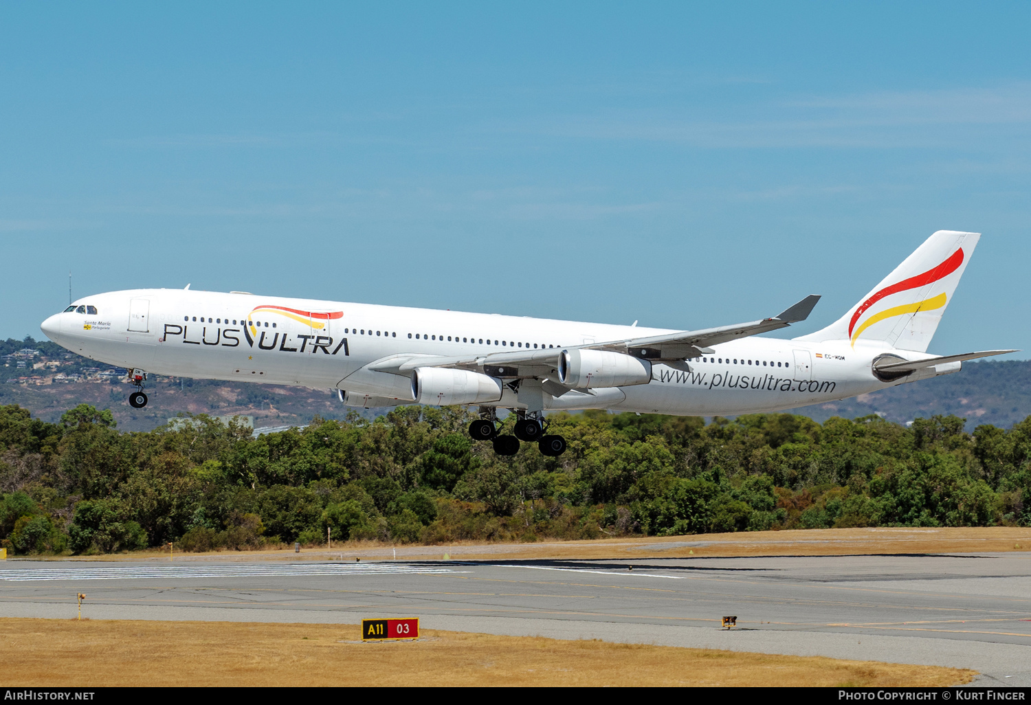 Aircraft Photo of EC-MQM | Airbus A340-313X | Plus Ultra Líneas Aéreas | AirHistory.net #544197