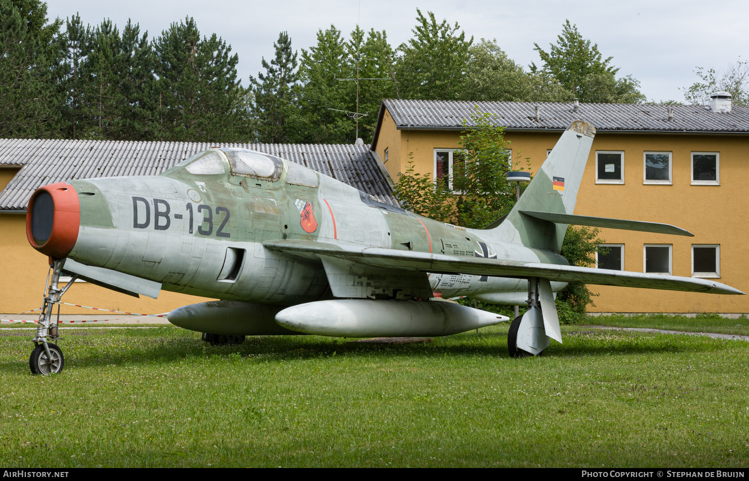 Aircraft Photo of DB-132 | Republic F-84F Thunderstreak | Germany - Air Force | AirHistory.net #544199