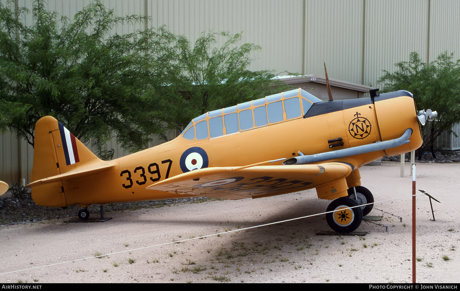 Aircraft Photo of 3397 | North American NA-64 Yale | Canada - Air Force | AirHistory.net #544238