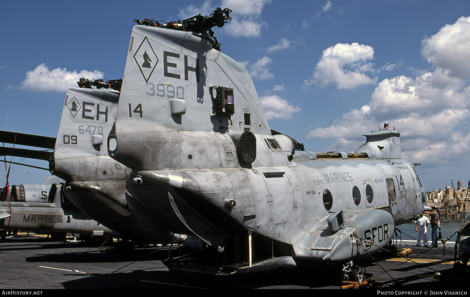 Aircraft Photo of 153990 / 3990 | Boeing Vertol CH-46E Sea Knight | USA - Marines | AirHistory.net #544256