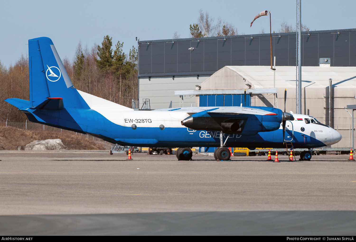 Aircraft Photo of EW-328TG | Antonov An-26B | Genex | AirHistory.net #544259
