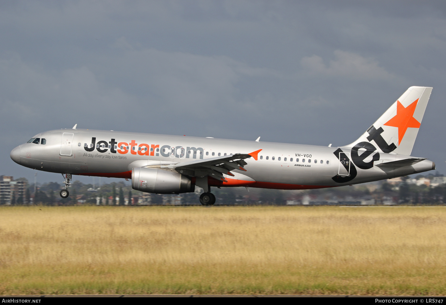 Aircraft Photo of VH-VGO | Airbus A320-232 | Jetstar Airways | AirHistory.net #544284