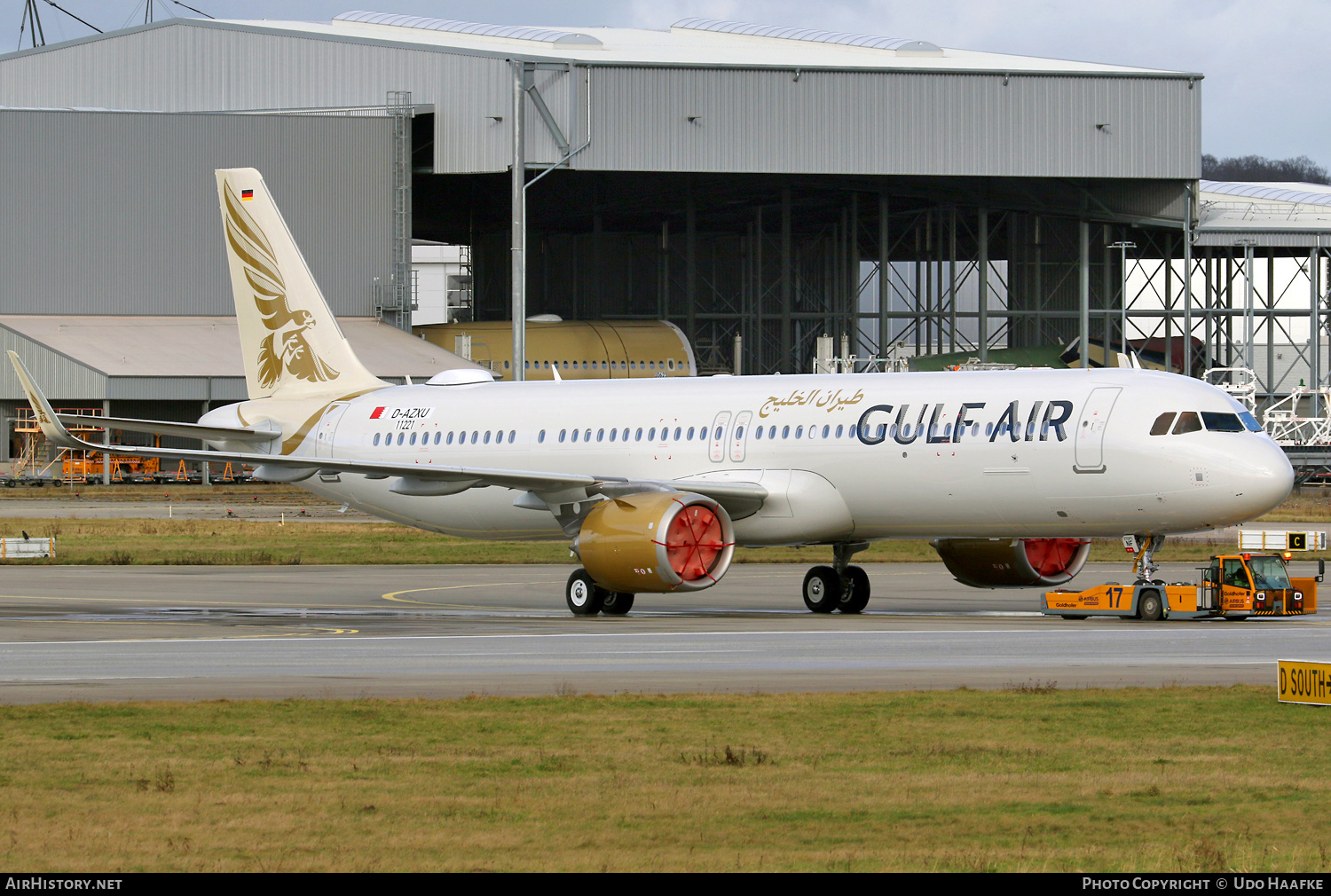 Aircraft Photo of D-AZXU / A9C-NF | Airbus A321-253NX | Gulf Air | AirHistory.net #544297