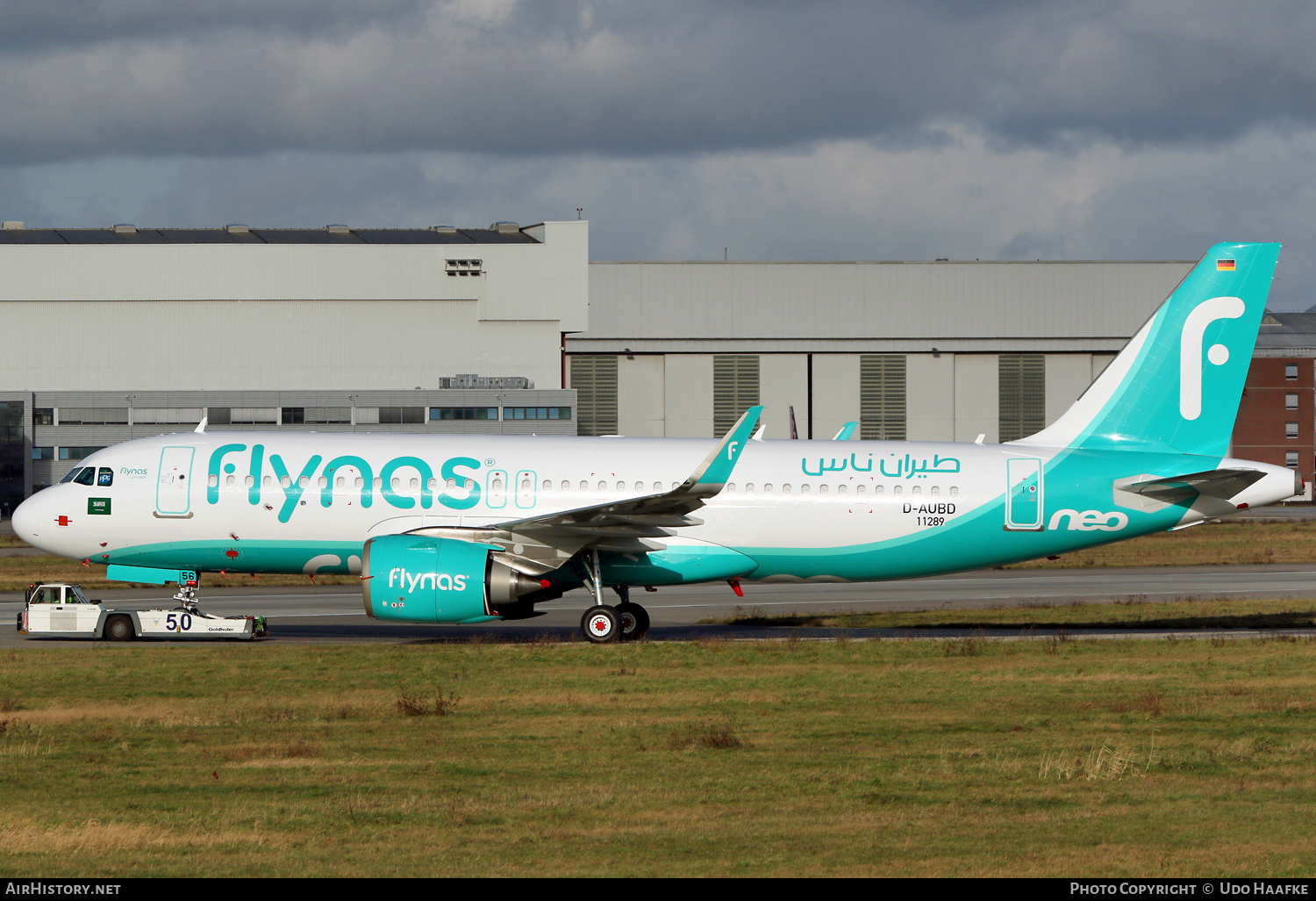 Aircraft Photo of D-AUBD / HZ-NS56 | Airbus A320-251N | Flynas | AirHistory.net #544313