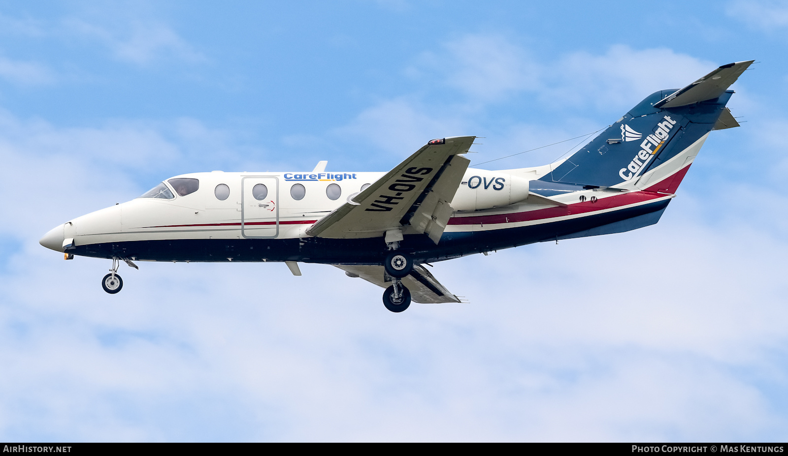 Aircraft Photo of VH-OVS | Beech Beechjet 400A/Nextant N400XT | CareFlight | AirHistory.net #544316