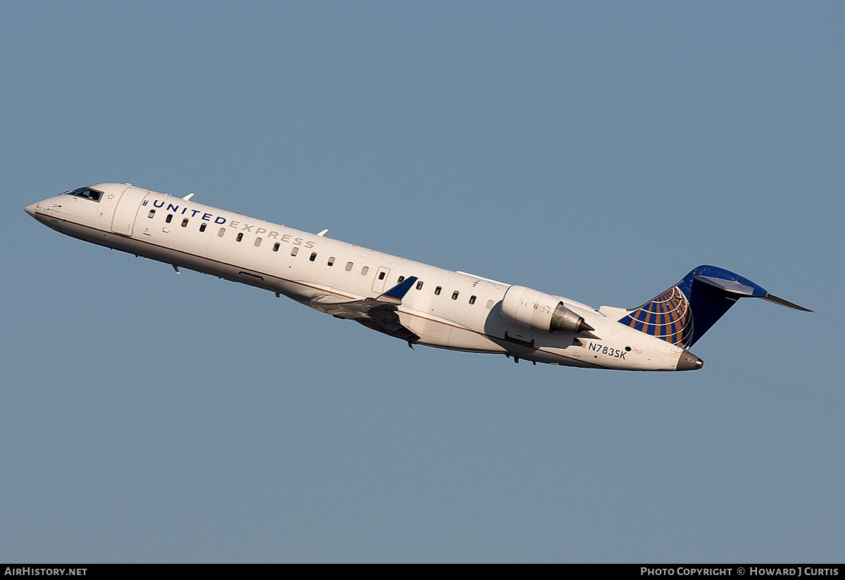 Aircraft Photo of N783SK | Bombardier CRJ-701 (CL-600-2C10) | United Express | AirHistory.net #544324