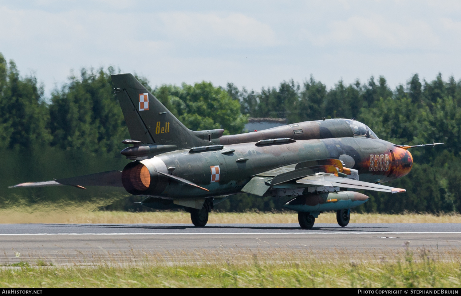 Aircraft Photo of 8308 | Sukhoi Su-22M4 | Poland - Air Force | AirHistory.net #544346