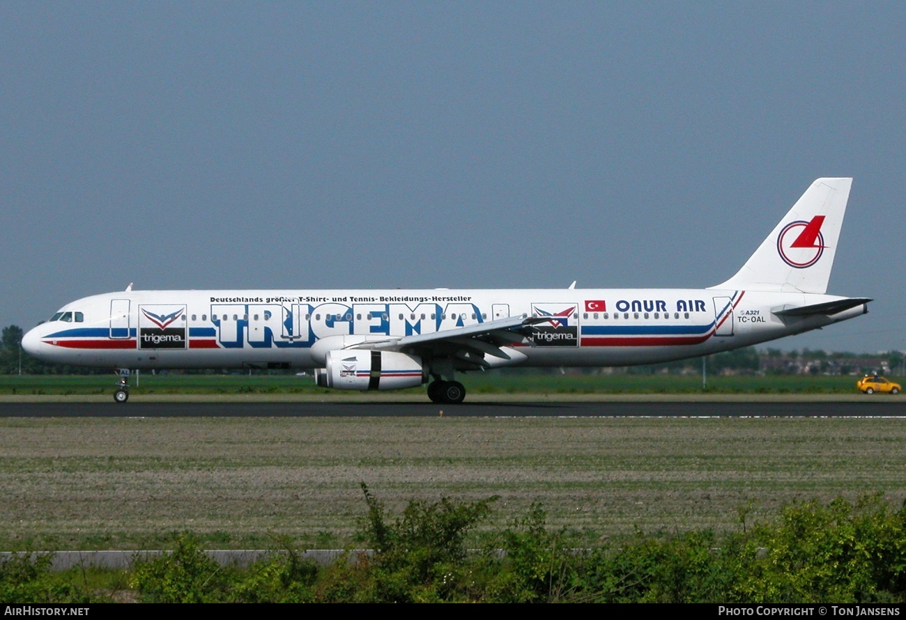 Aircraft Photo of TC-OAL | Airbus A321-231 | Onur Air | AirHistory.net #544351