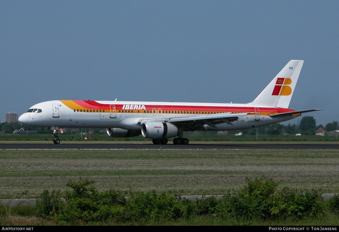 Aircraft Photo of EC-HIX | Boeing 757-256 | Iberia | AirHistory.net #544363