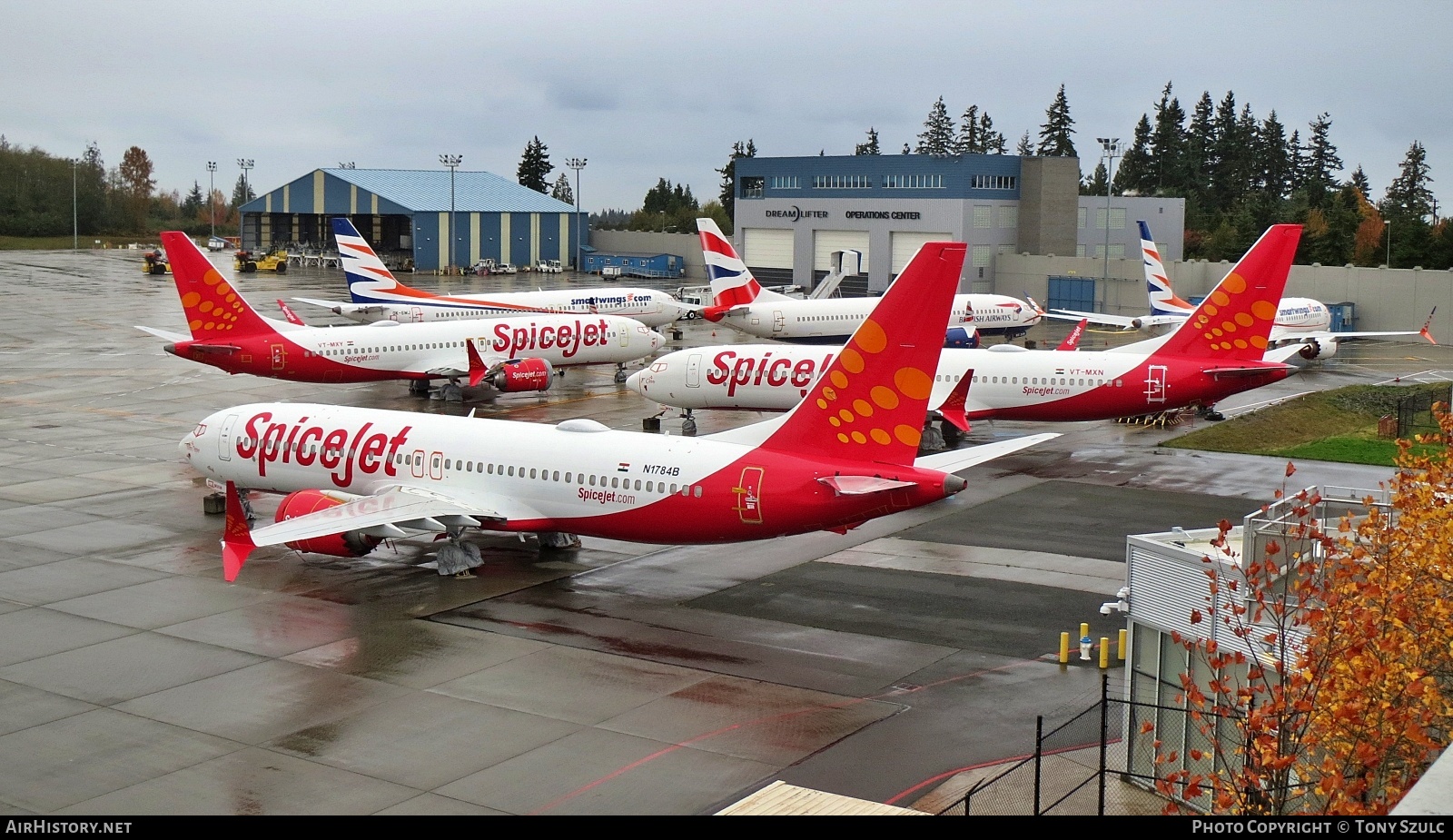 Aircraft Photo of N1784B / VT-MXM | Boeing 737-8 Max 8 | SpiceJet | AirHistory.net #544384