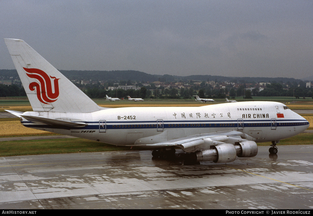 Aircraft Photo of B-2452 | Boeing 747SP-J6 | Air China | AirHistory.net #544402