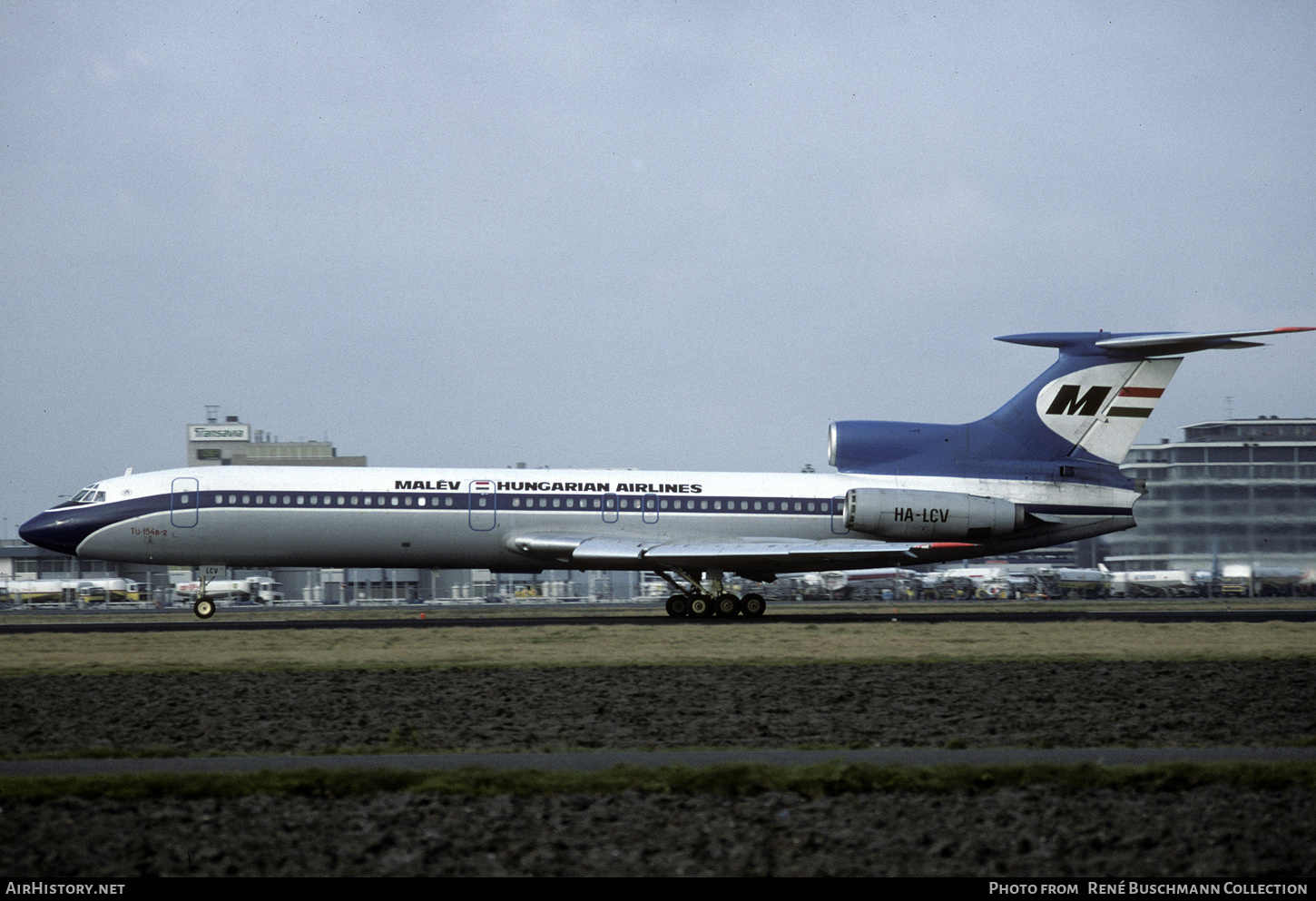 Aircraft Photo of HA-LCV | Tupolev Tu-154B-2 | Malév - Hungarian Airlines | AirHistory.net #544407