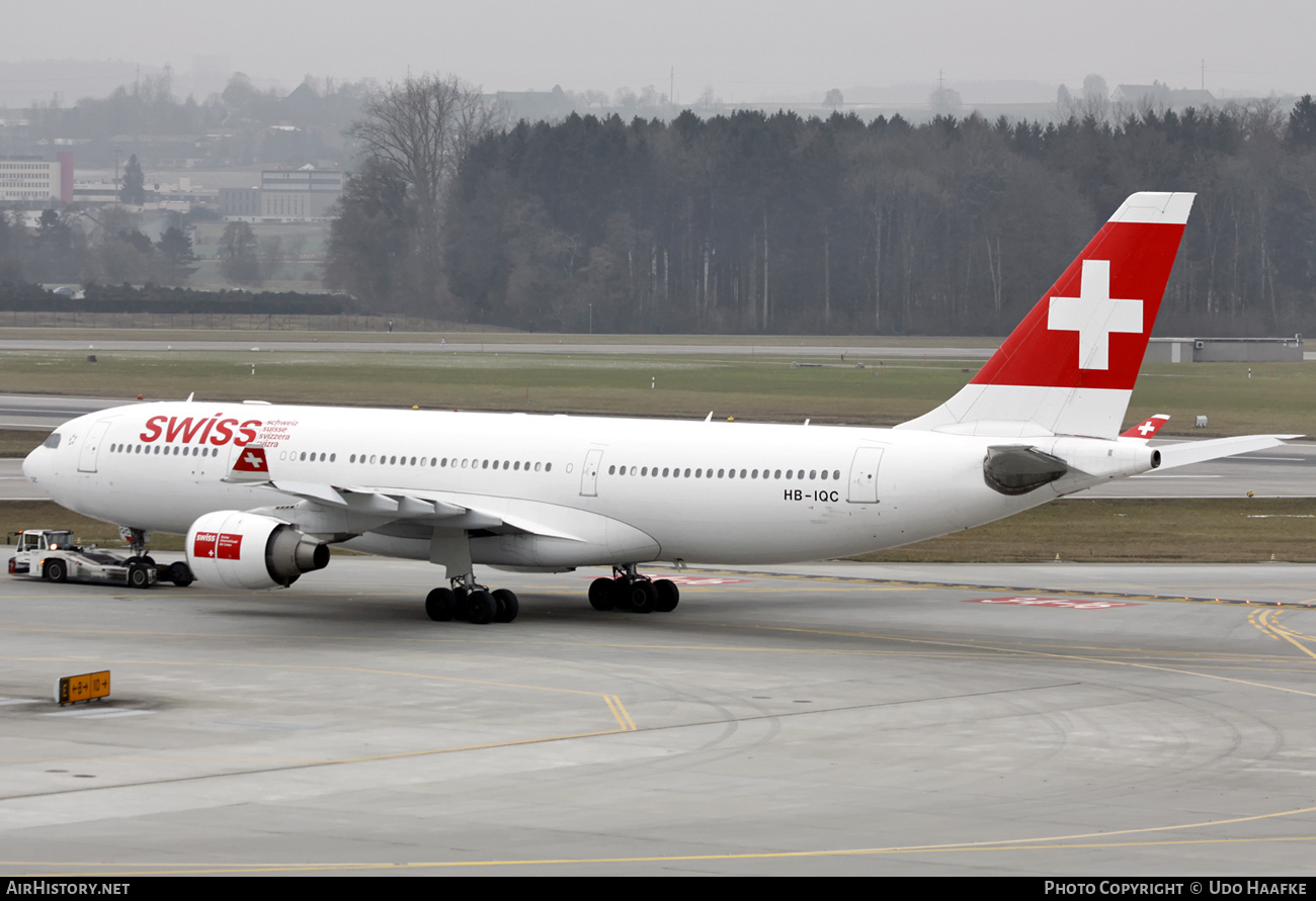 Aircraft Photo of HB-IQC | Airbus A330-223 | Swiss International Air Lines | AirHistory.net #544415