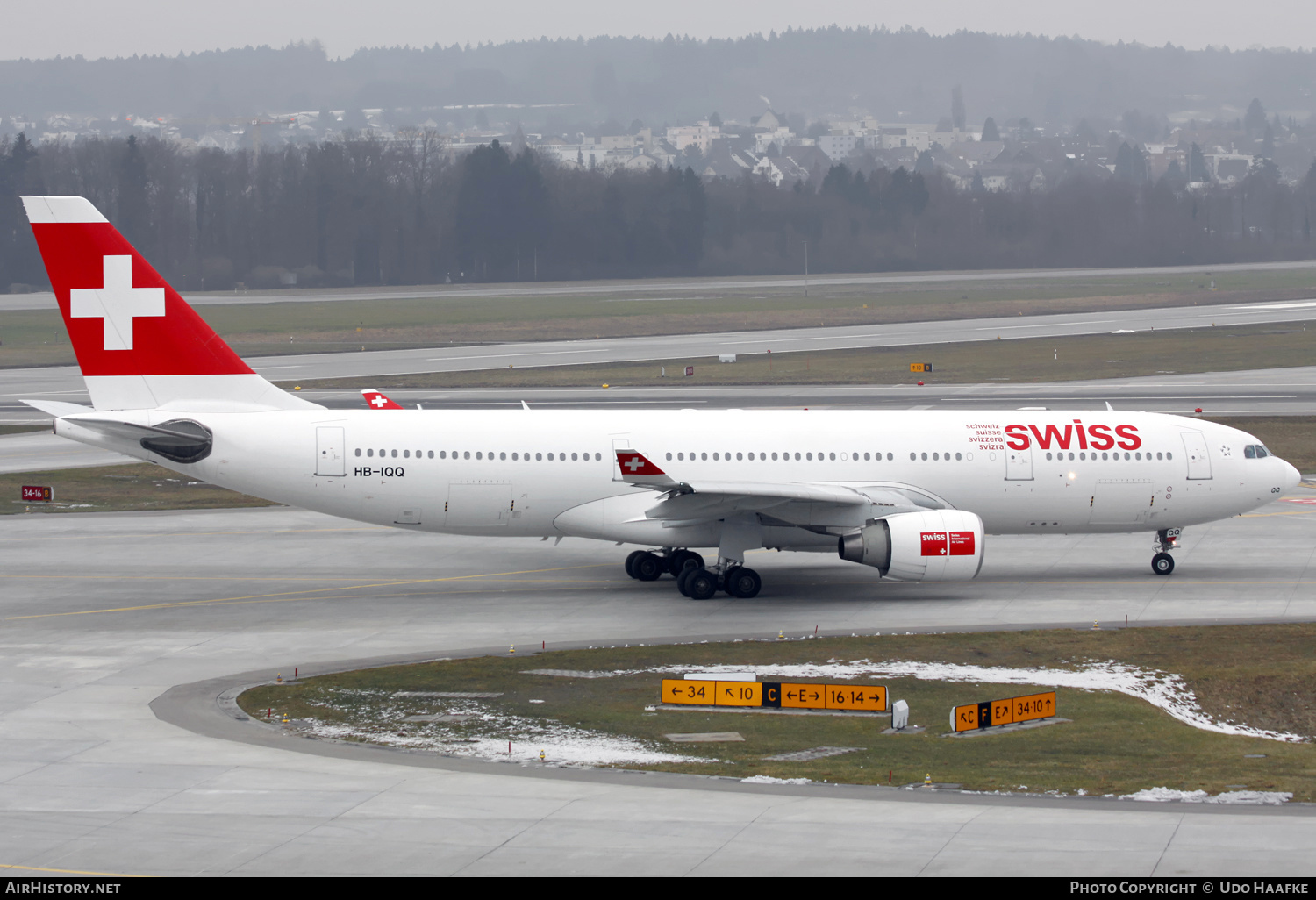 Aircraft Photo of HB-IQQ | Airbus A330-223 | Swiss International Air Lines | AirHistory.net #544422