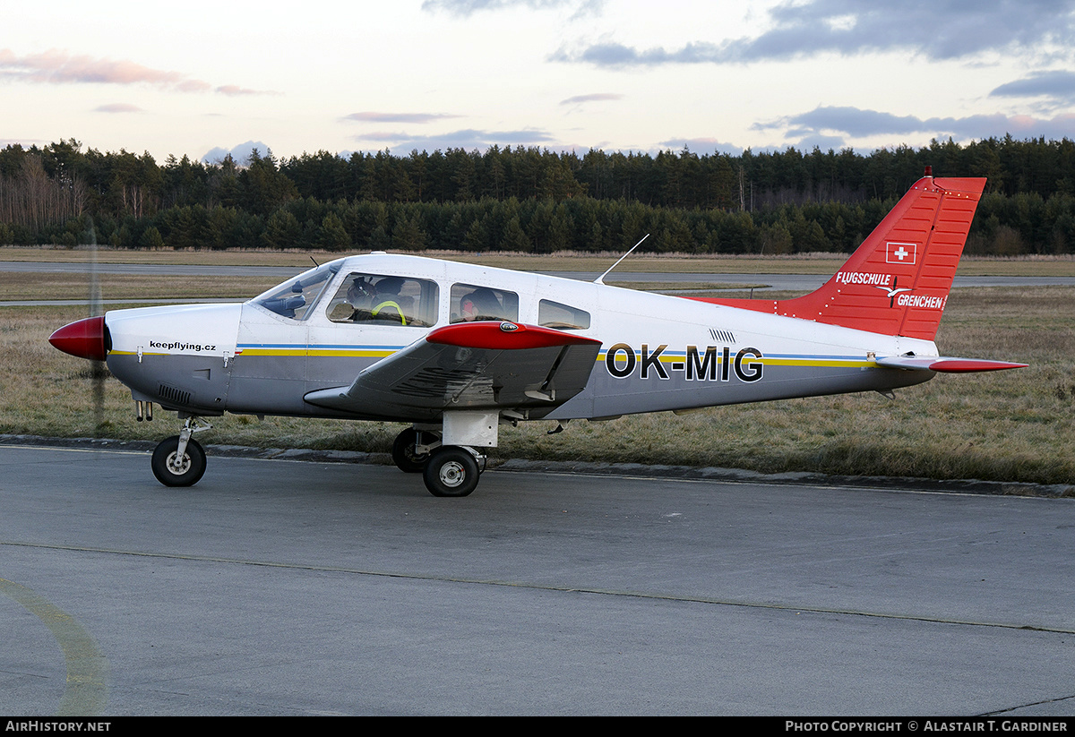 Aircraft Photo of OK-MIG | Piper PA-28-181 Archer II | Flugschule Grenchen | AirHistory.net #544429