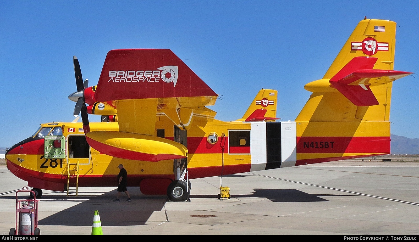 Aircraft Photo of N415BT | Viking CL-415EAF (CL-215-1A10) | Bridger Aerospace | AirHistory.net #544442