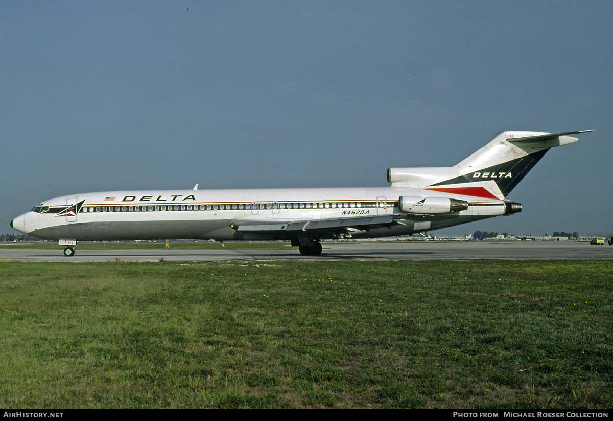 Aircraft Photo of N452DA | Boeing 727-232/Adv | Delta Air Lines | AirHistory.net #544452