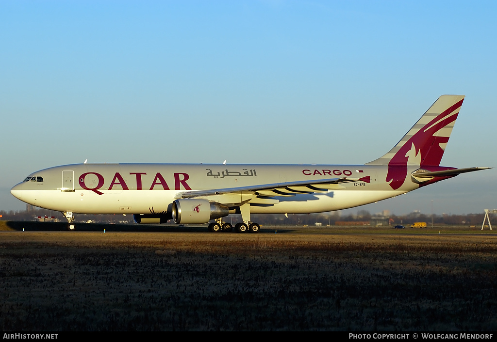 Aircraft Photo of A7-AFB | Airbus A300B4-622R(F) | Qatar Airways Cargo | AirHistory.net #544456