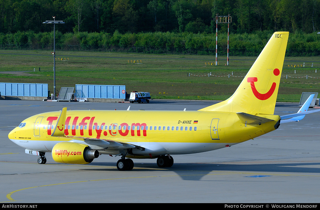 Aircraft Photo of D-AHXE | Boeing 737-7K5 | TUIfly | AirHistory.net #544462