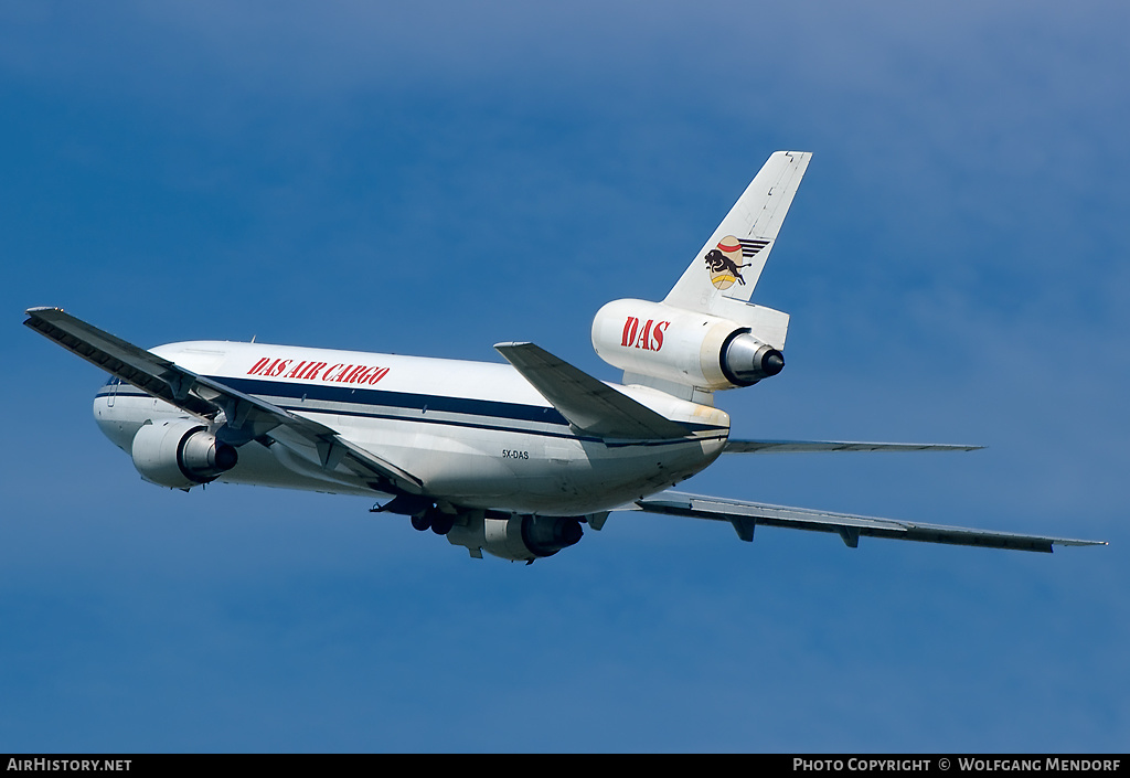Aircraft Photo of 5X-DAS | McDonnell Douglas DC-10-30(F) | DAS Air Cargo - Dairo Air Services | AirHistory.net #544468