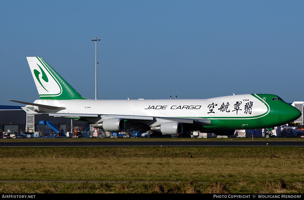 Aircraft Photo of B-2440 | Boeing 747-4EVF/ER/SCD | Jade Cargo International | AirHistory.net #544469