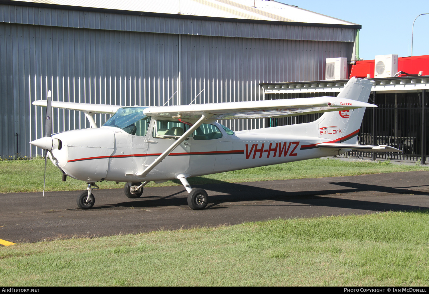Aircraft Photo of VH-HWZ | Cessna 172P Skyhawk II | Airwork Aviation | AirHistory.net #544473