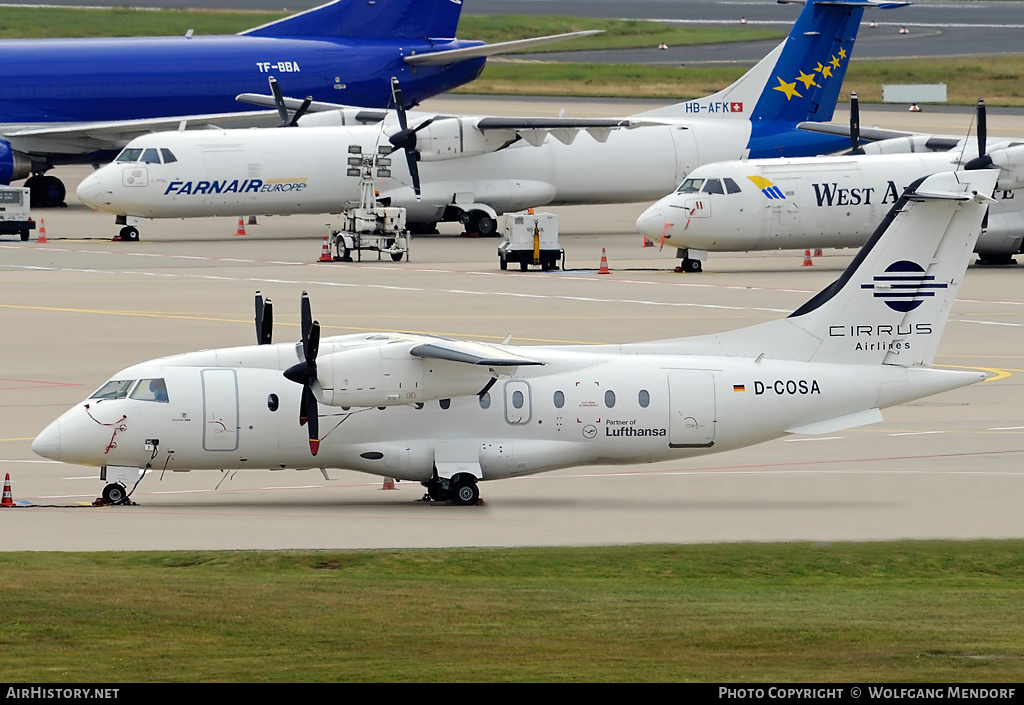 Aircraft Photo of D-COSA | Dornier 328-110 | Cirrus Airlines | AirHistory.net #544478