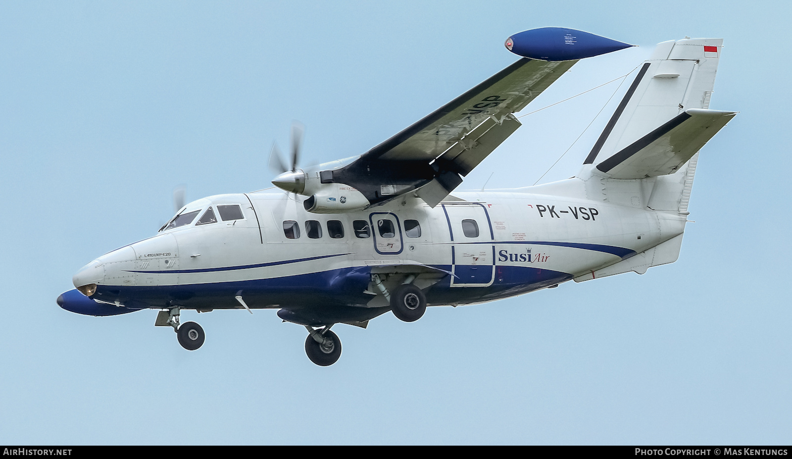 Aircraft Photo of PK-VSP | Let L-410UVP-E20 Turbolet | Susi Air | AirHistory.net #544488