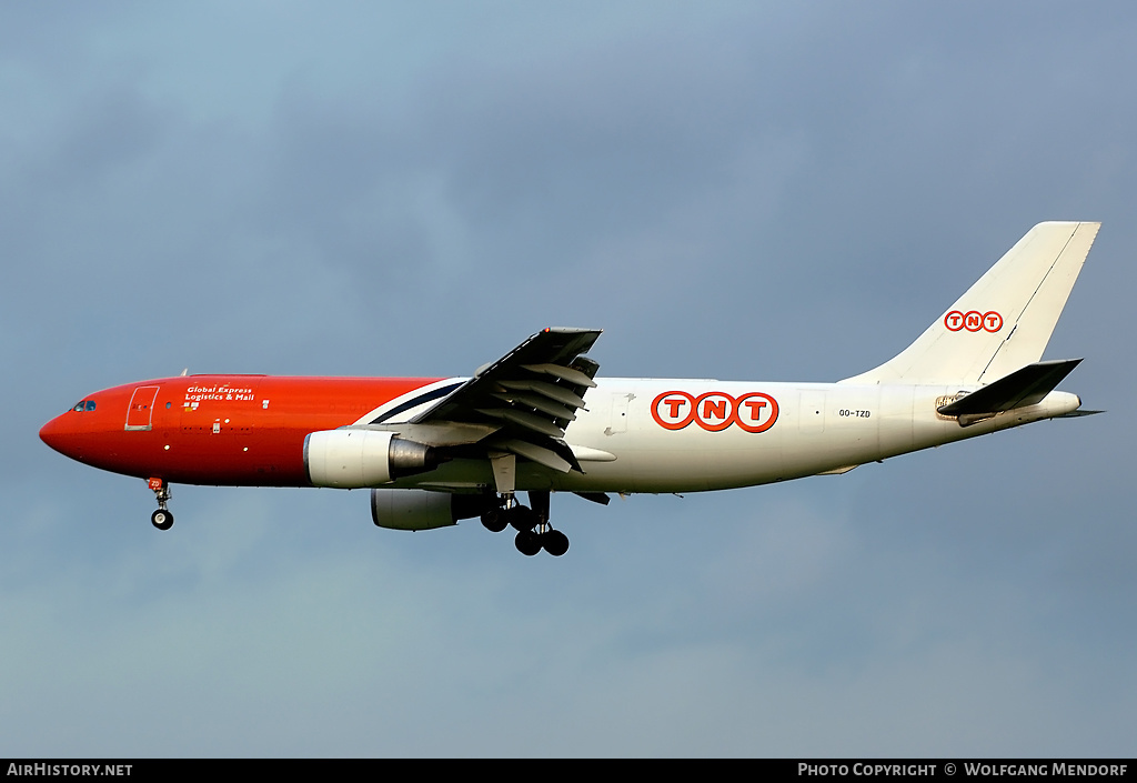 Aircraft Photo of OO-TZD | Airbus A300B4-203(F) | TNT Airways | AirHistory.net #544495