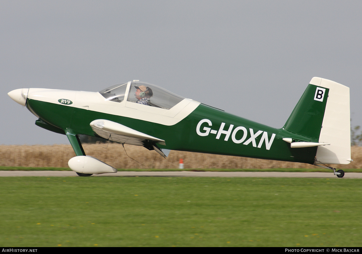 Aircraft Photo of G-HOXN | Van's RV-9 | AirHistory.net #544501