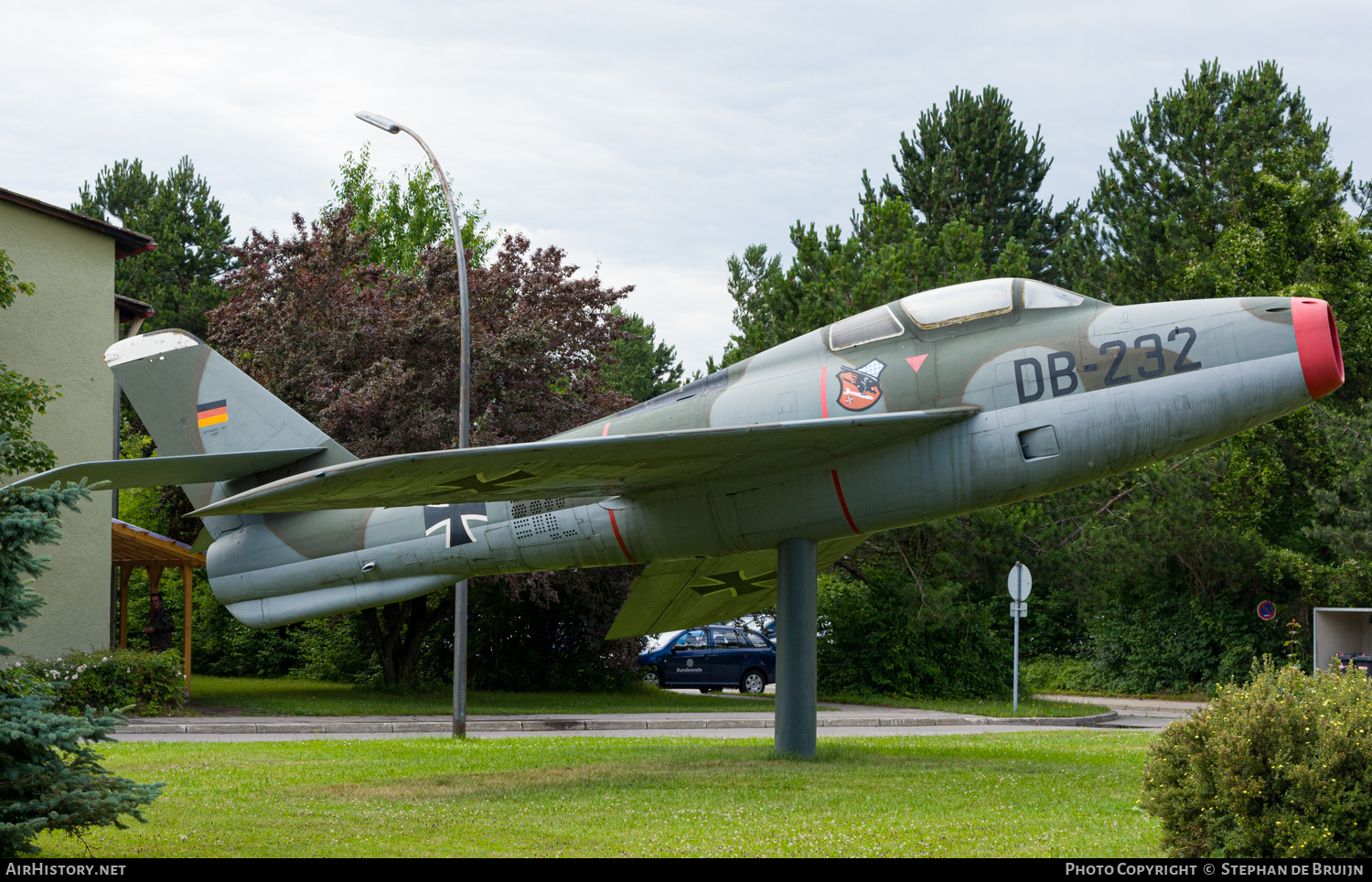 Aircraft Photo of DB-232 | Republic F-84F Thunderstreak | Germany - Air Force | AirHistory.net #544505