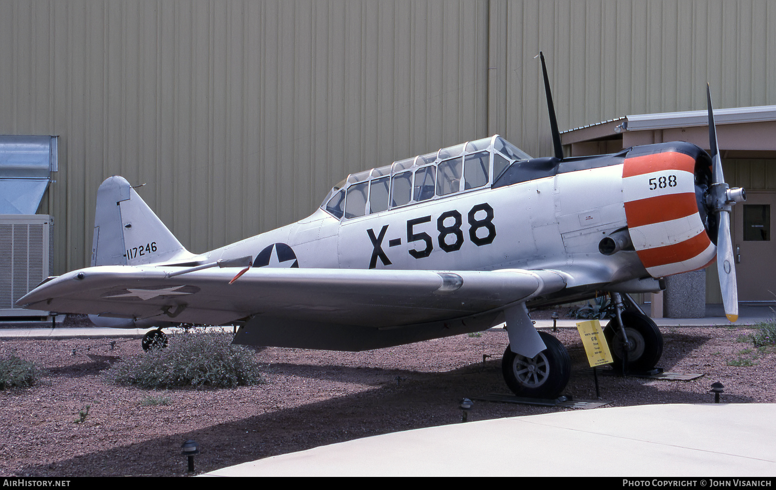 Aircraft Photo of 41-17246 / 117246 | North American T-6G Texan | USA - Air Force | AirHistory.net #544513