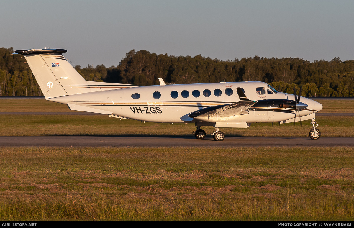 Aircraft Photo of VH-ZGS | Beech Super King Air 300 | AirHistory.net #544532