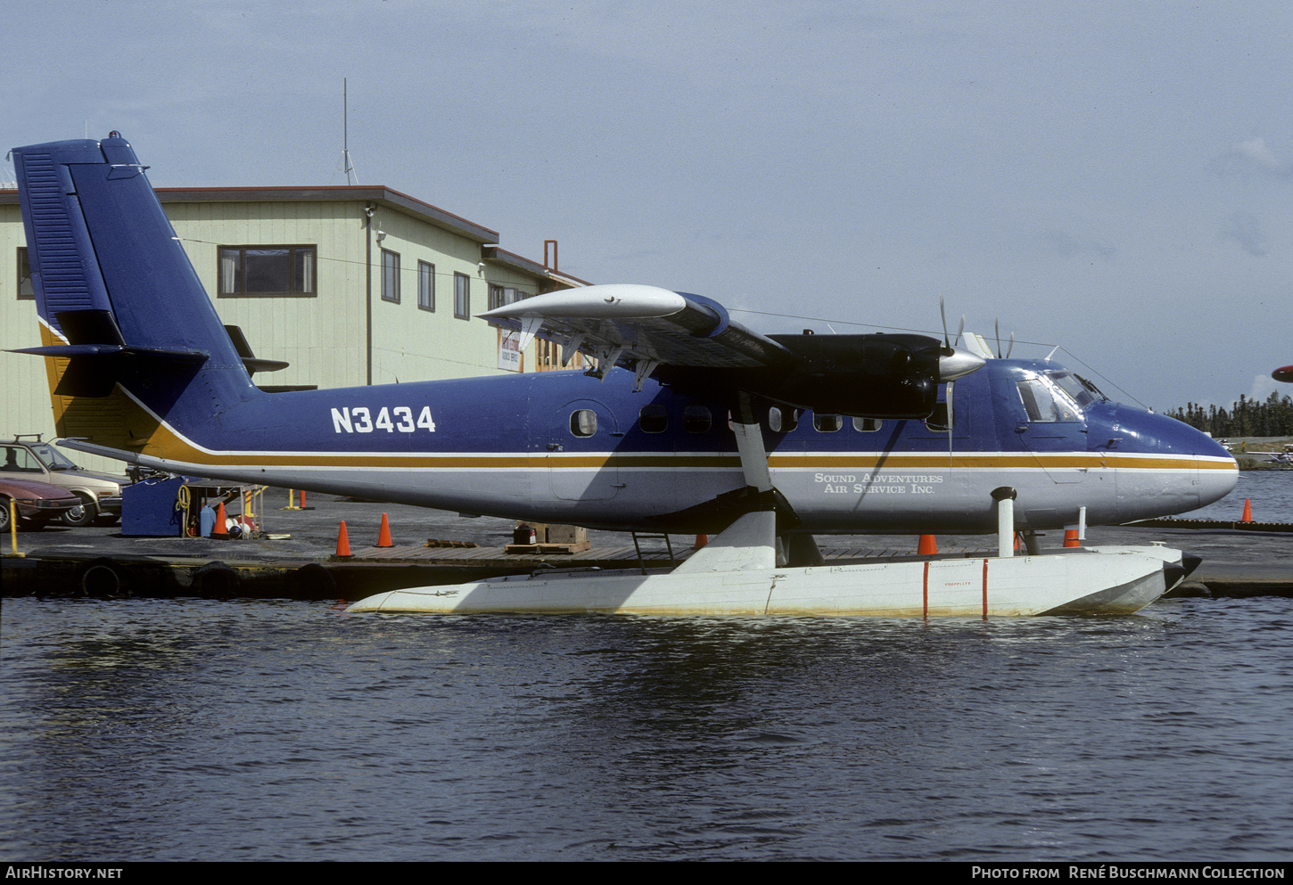 Aircraft Photo of N3434 | De Havilland Canada DHC-6-200 Twin Otter | Sound Adventures Air Service | AirHistory.net #544548
