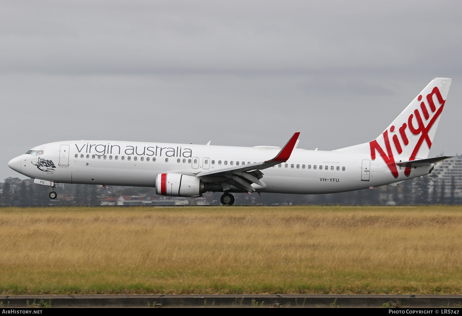 Aircraft Photo of VH-YFU | Boeing 737-8FE | Virgin Australia Airlines | AirHistory.net #544569