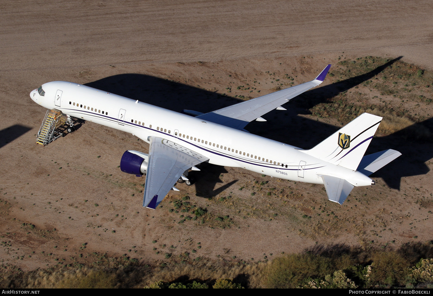 Aircraft Photo of N758SS | Boeing 757-222 | AirHistory.net #544571