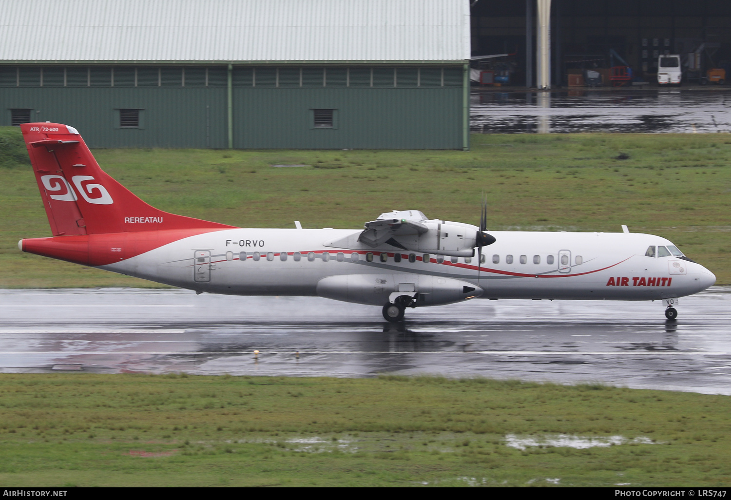 Aircraft Photo of F-ORVO | ATR ATR-72-600 (ATR-72-212A) | Air Tahiti | AirHistory.net #544585