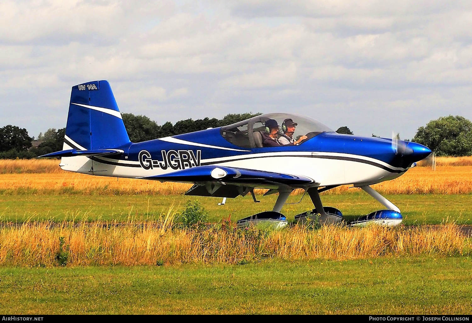 Aircraft Photo of G-JGRV | Van's RV-14A | AirHistory.net #544591